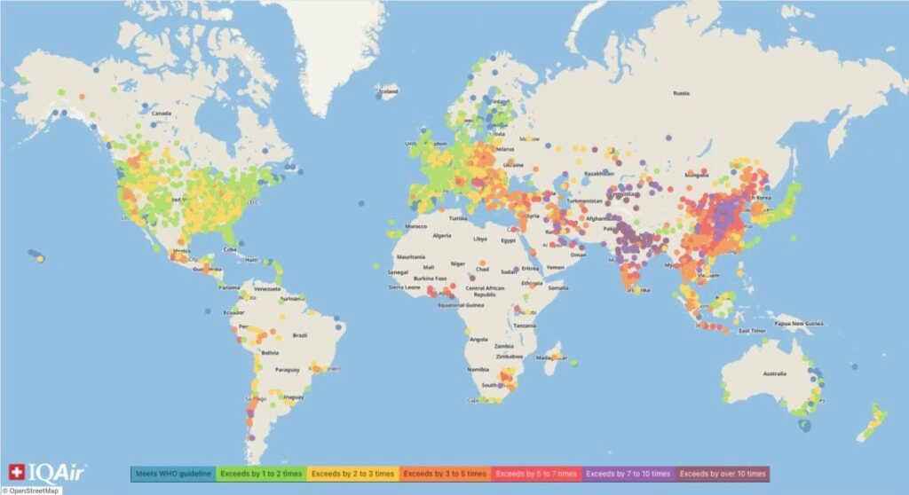 IQAir report shows the best and worst places for air quality in 2021 | ACTPnews