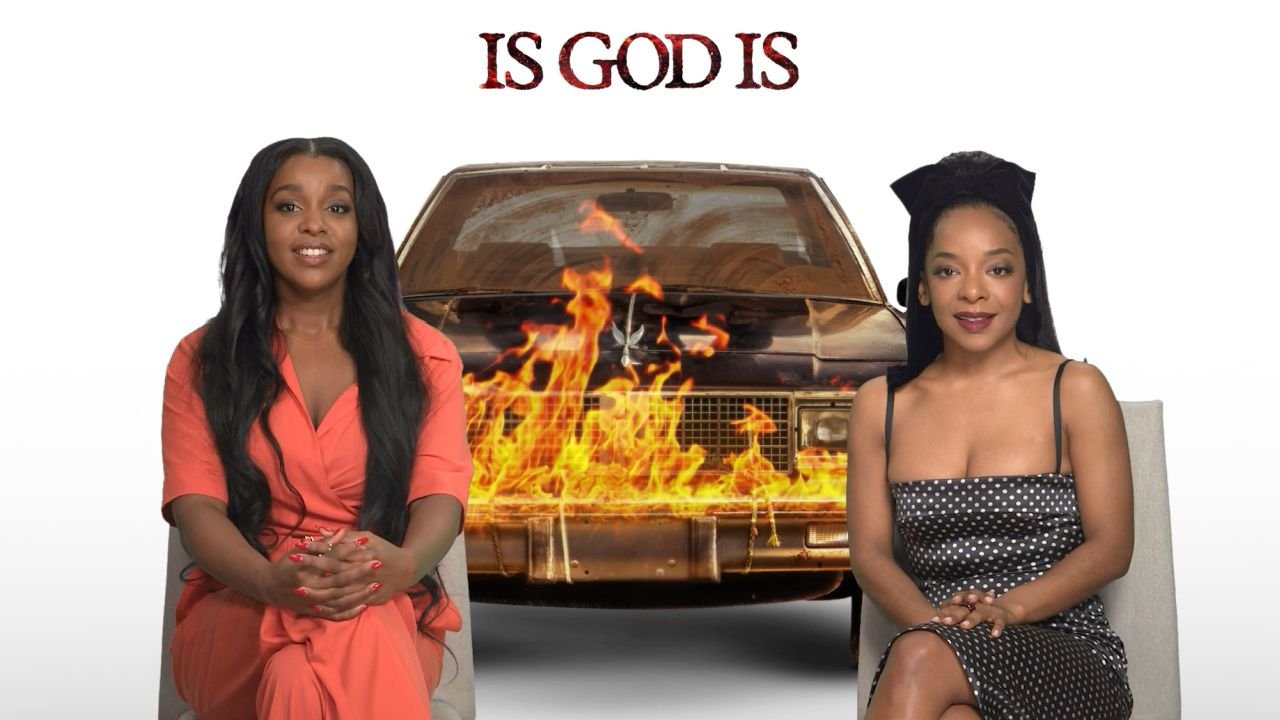 (L to R) Mallori Johnson and Kara Young star in 'Is God Is'.