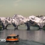 Timelapse footage shows giant ‘cave’ inflated over Paris bridge | ACTPnews
