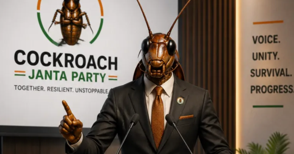 India’s Gen Z ‘Cockroach Party’ is going viral | Politics | ACTPnews