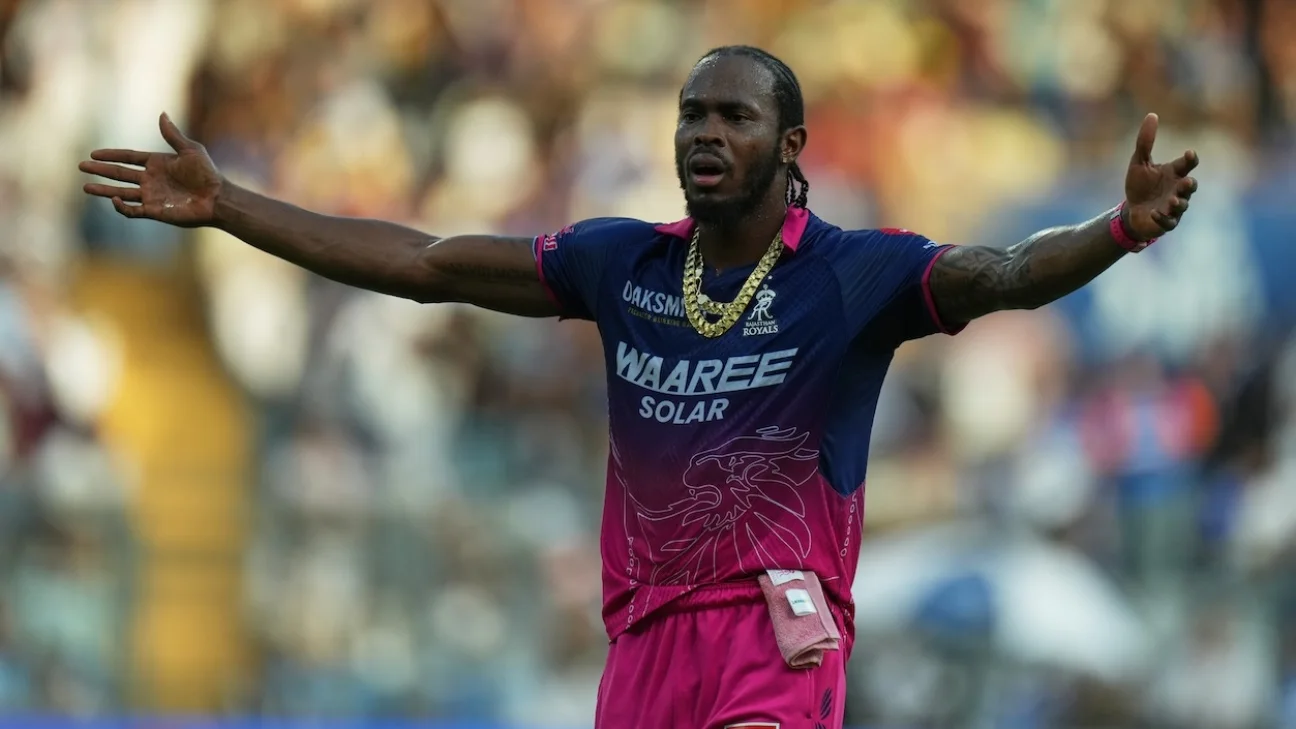 IPL 2026 - Jofra Archer rises to third on Purple Cap table