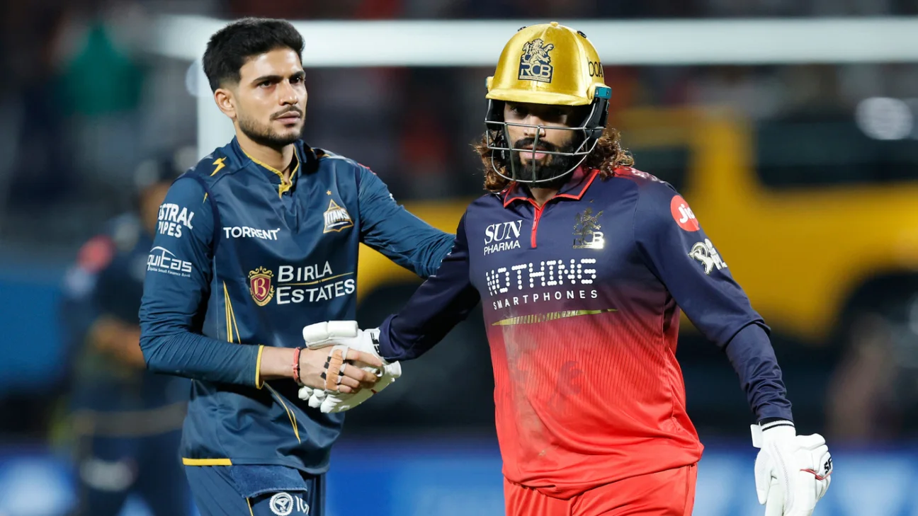 IPL 2026 - GT vs RCB - 'Ground fielding not up to the mark' - Shubman Gill rues GT's dropped catches in Qualifier 1