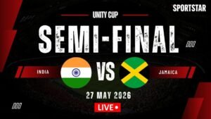 India vs Jamaica LIVE score, Unity Cup 2026 semifinal: Lineups out; Edmund starts for Khalid Jamil | ACTPnews