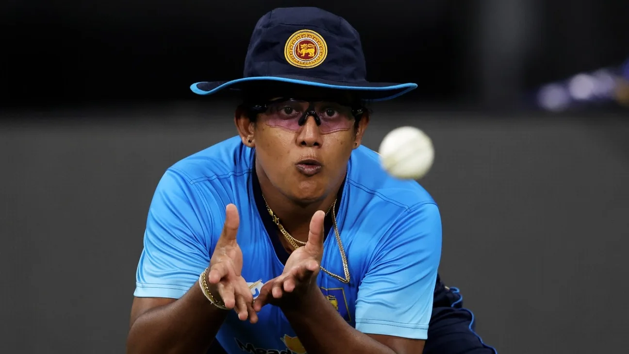 Ambidextrous spinner Shashini Gimhani in Sri Lanka's T20 World Cup squad