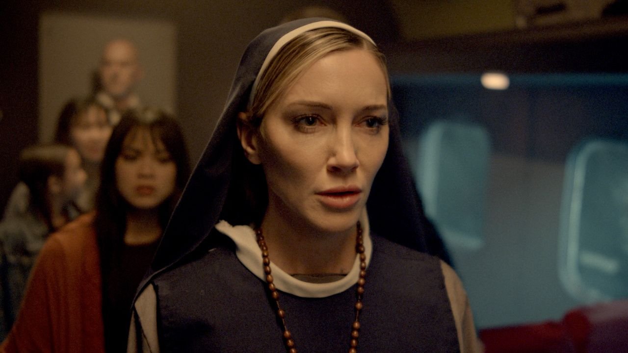 Katie Cassidy as “Sister Lu” in the horror film, 'Speed Demon', a Maverick Film & Complex Corp release. Photo courtesy of Maverick Film & Complex Corp.