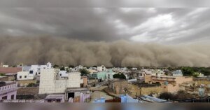 Massive dust storm sweeps Rajasthan; rain brings relief in north India | India News | ACTPnews