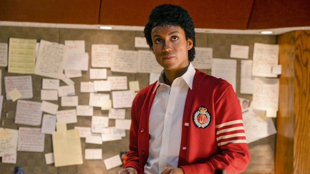 Jaafar Jackson as Michael Jackson in 'Michael'. Photo Credit: Glen Wilson.