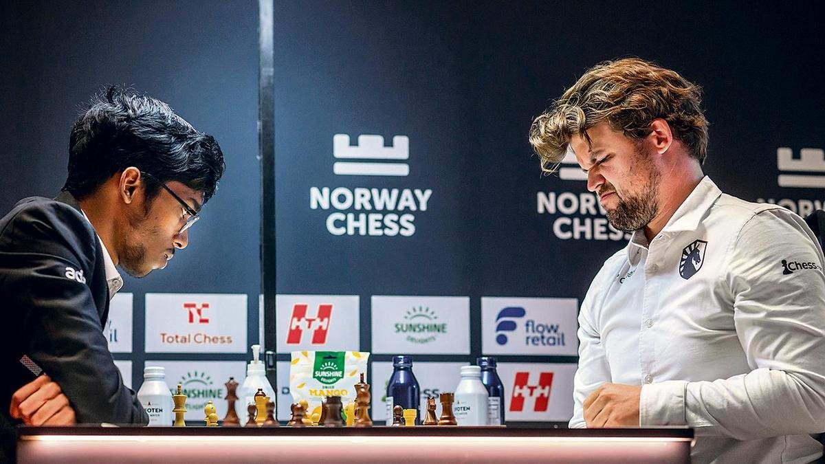Norway Chess 2026: Praggnanandhaa beats Carlsen to stay in hunt for title