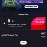 Zee5 says multi-device offer for FIFA World Cup 2026 streaming to end on June 11 night | ACTPnews