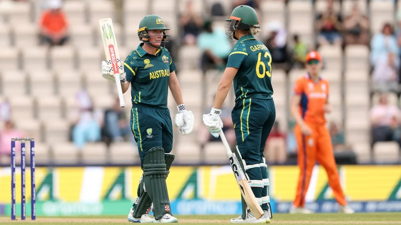 Women's T20 World Cup 2026, AUS-W vs NL-W 14th Match, Group 1 Match Report, June 20, 2026