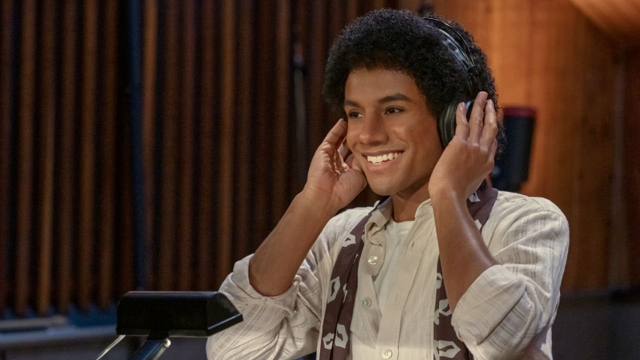 Jaafar Jackson as Michael Jackson in 'Michael'. Photo Credit: Glen Wilson.