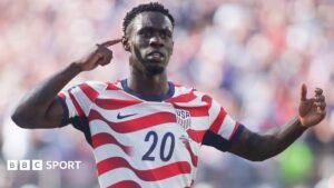 World Cup 2026: US striker Folarin Balogun’s one-game red card ban suspended by Fifa | ACTPnews