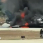 Greek F-16 fighter jet crash-lands at busy Zakynthos airport | ACTPnews