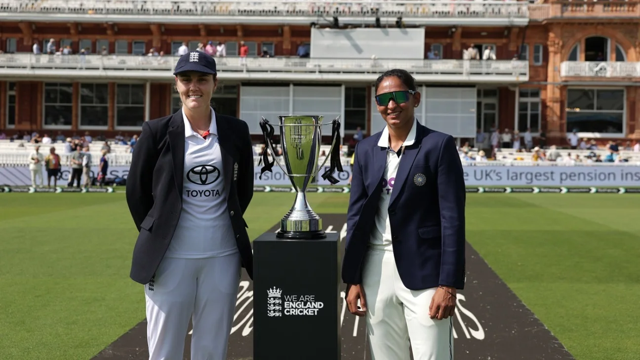 England vs India - England win toss and bowl in historic women's Lord's Test