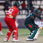 ZIM vs BAN live score, 3rd ODI: Zimbabwe 153/7, Madhevere falls after scoring 75 | ACTPnews