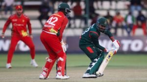 ZIM vs BAN live score, 3rd ODI: Zimbabwe 153/7, Madhevere falls after scoring 75 | ACTPnews