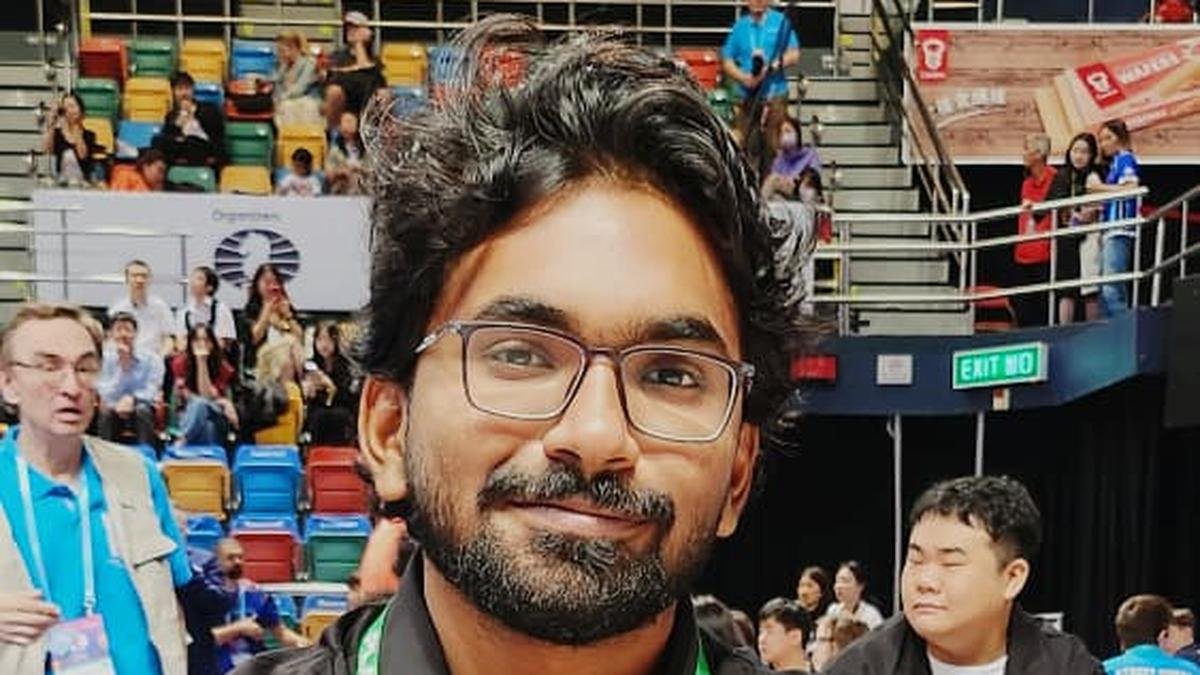 Rathanvel V.S becomes India’s 99th chess Grandmaster
