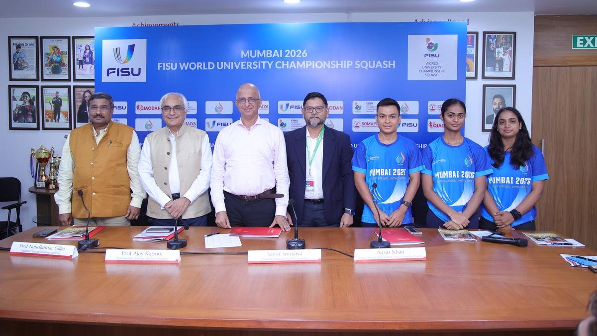 Mumbai set to host FISU World University Squash Championship from August 3