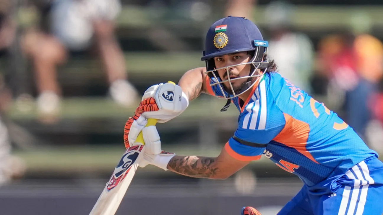 Kishan on his role at No. 3 - 'I don't focus on what's happening outside'