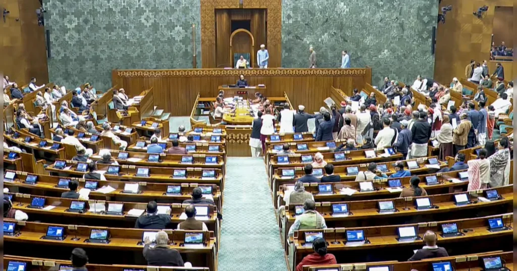 Lok Sabha adjourned again till 3 pm amid Opposition protests, sloganeering | India News | ACTPnews