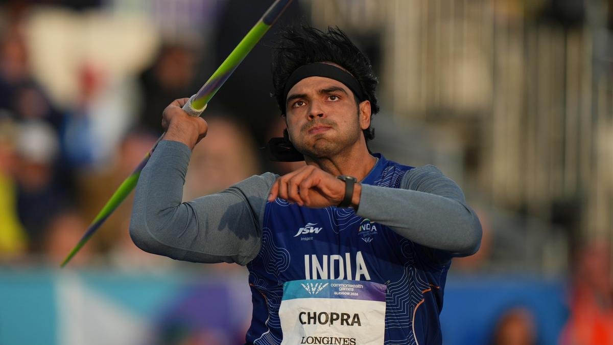 CWG 2026: Neeraj Chopra wins silver in javelin throw with season-best effort | ACTPnews