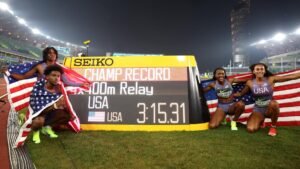 USA smashes U-20 mixed 4x400m relay world record at World Athletics U-20 Championships | ACTPnews