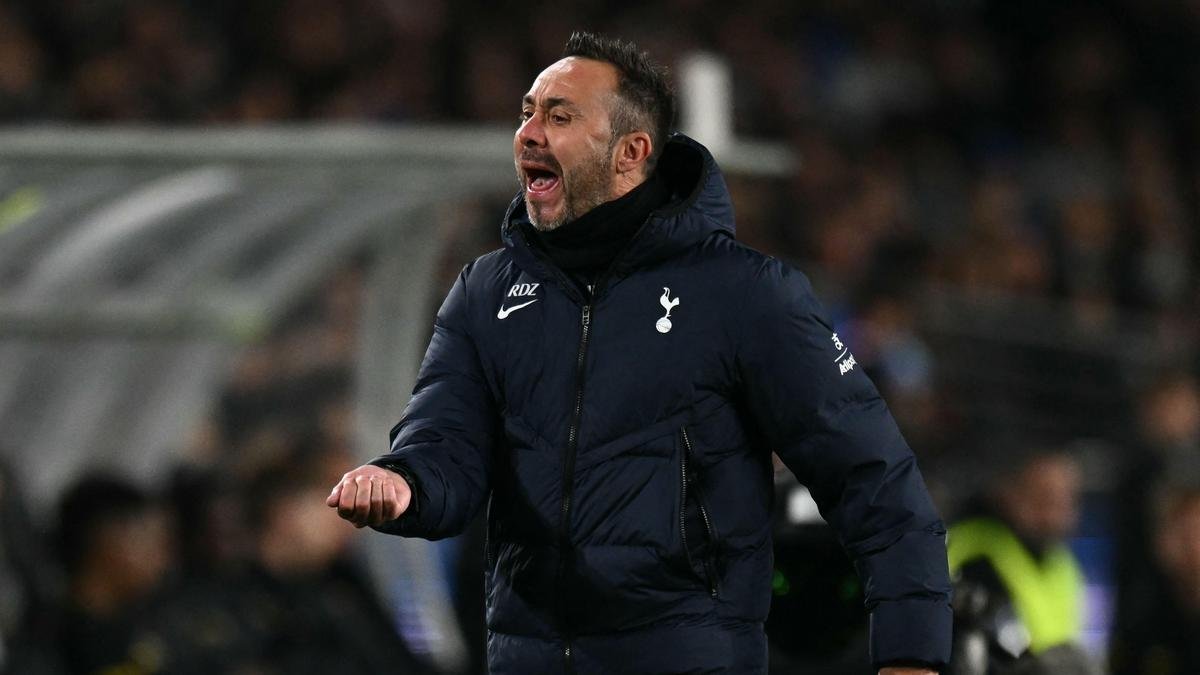 Mentality key to Premier League revival for Spurs, says De Zerbi