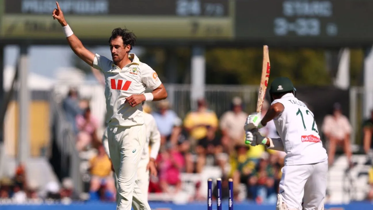 Bangladesh in Australia 2026, AUS vs BAN 2nd Test Match Report, August 22 - 23, 2026
