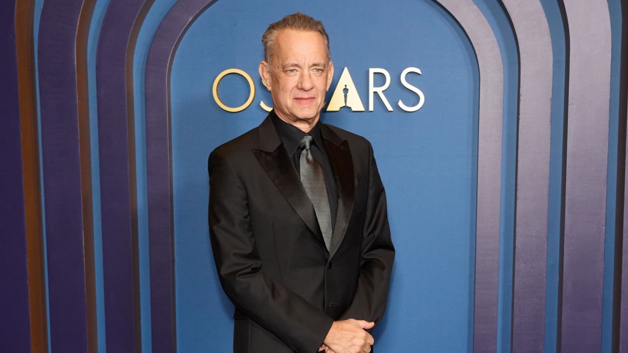 Tom Hanks arrives at the 14th Governors Awards in the Ray Dolby Ballroom at Ovation Hollywood on Tuesday, January 9, 2024. Credit/Provider: Trae Patton / @ A.M.P.A.S Copyright: ©A.M.P.A.S.