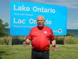 Ontario’s Doug Ford prods Trump with sign rejecting ‘Lake America’ name | International Trade News | ACTPnews