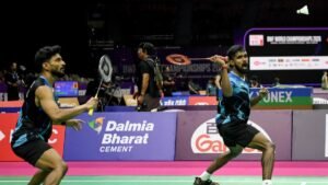 China Masters: Hariharan Amsakarunan-MR Arjun’s Campaign Ends With Retirement Against Chinese Duo | ACTPnews