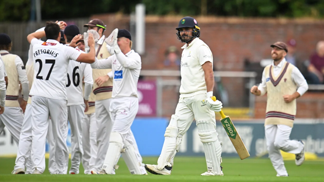 County DIV1 2026, SOM vs GLA 54th Match Match Report, September 02 - 05, 2026