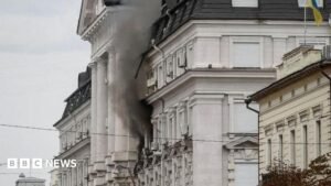 Russian drone hits Ukranian security headquarters, Zelensky says | ACTPnews