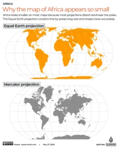 UN votes to adopt new world map that reflects Africa’s true size | Maps News | ACTPnews
