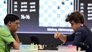 Carlsen trumps Anand, but his team Alpine APL Pipers suffers its first defeat of GCL 2026 | ACTPnews