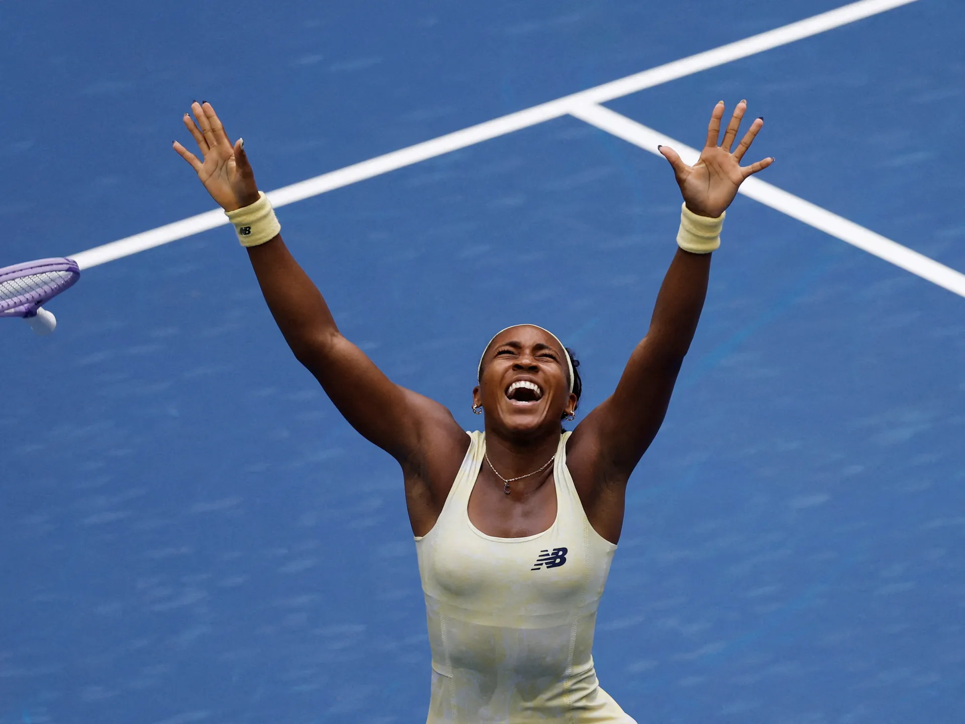 Gauff beats Andreeva to reach US Open semifinals in comeback win | Tennis
