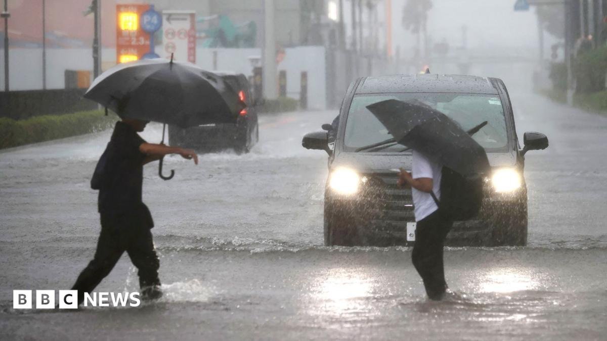 Millions urged to evacuate as Typhoon Dujuan hits Japan | ACTPnews