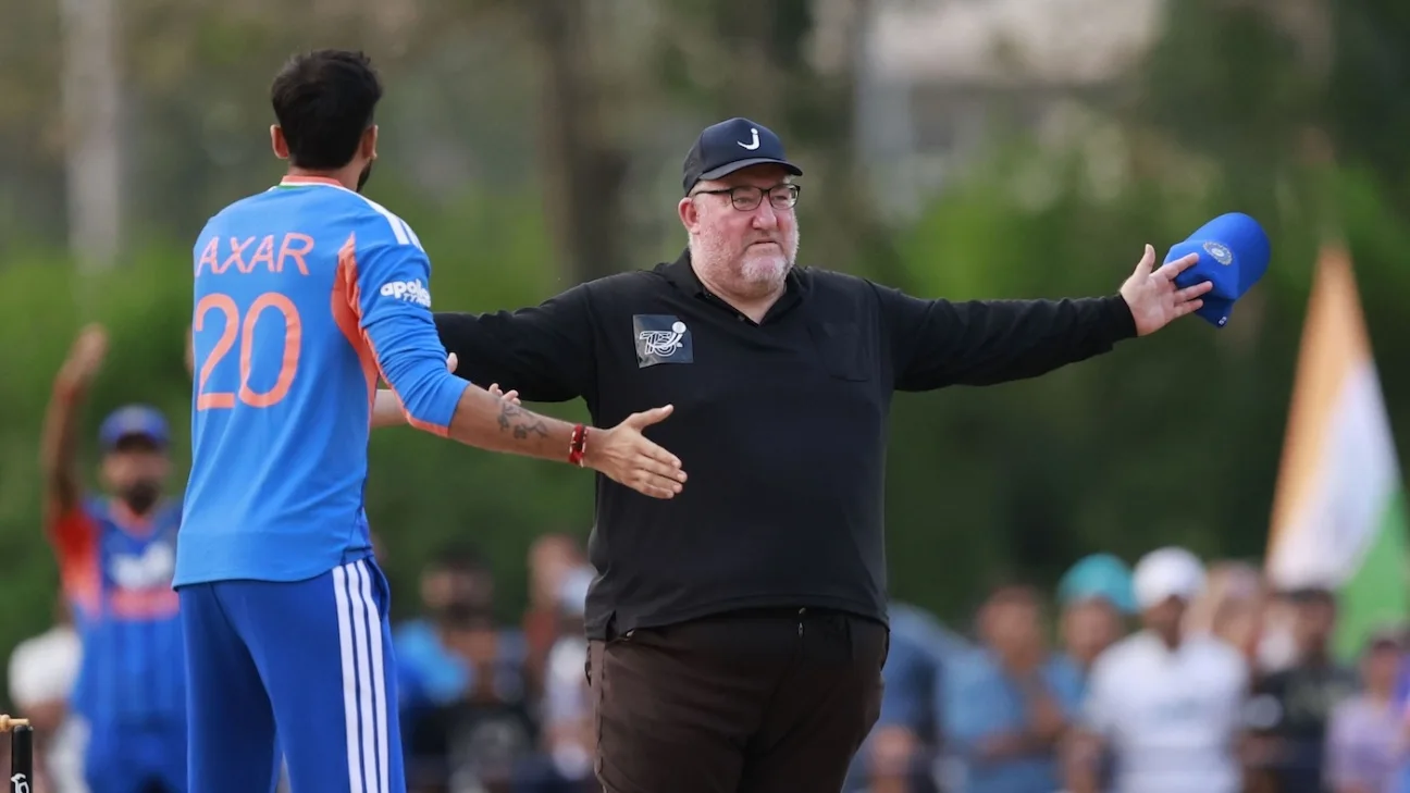 Japan vs India: why the umpires were correct in reversing the call of wide