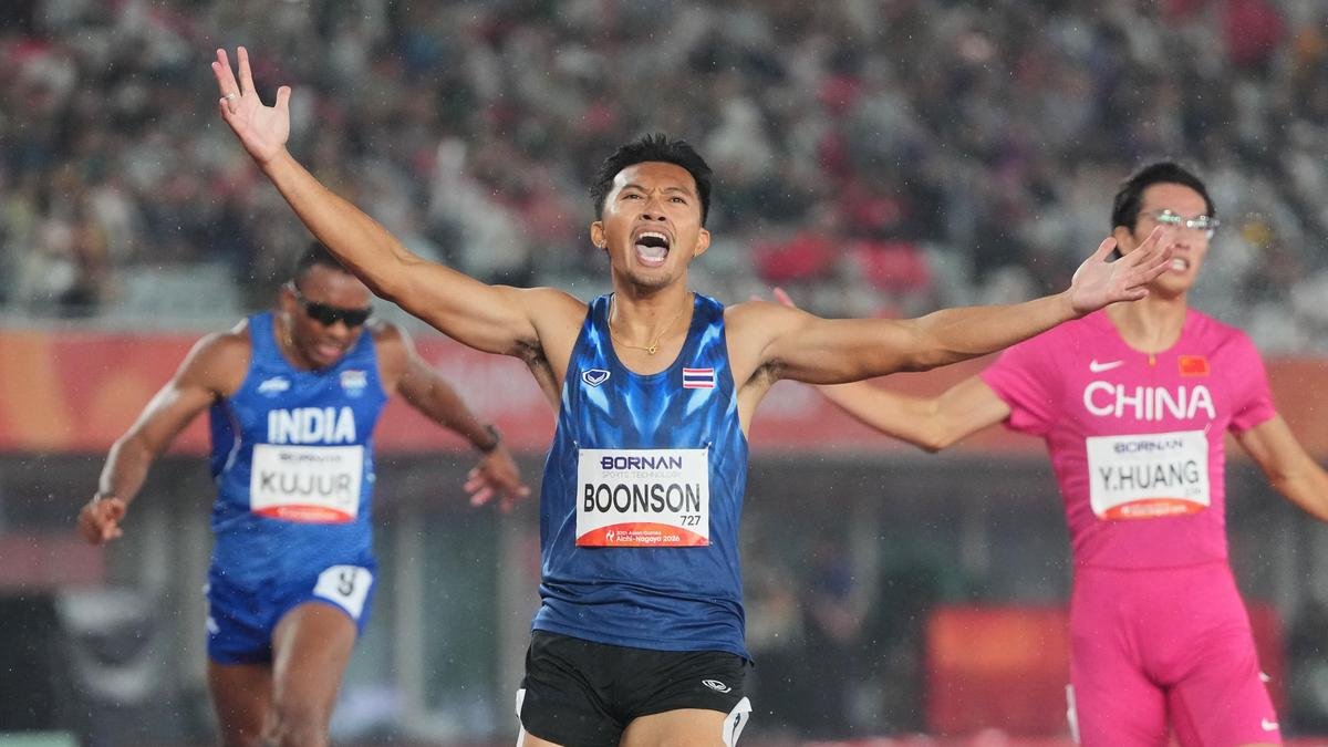 Asian Games 2026: Thai sensation Boonson equals Area Record in 200m, completes sprint double