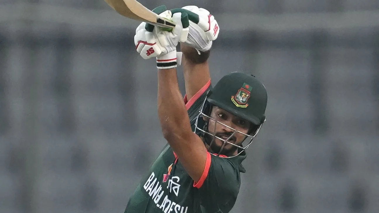Asian Games - Najmul Hossain Shanto ruled out due to fever and infections
