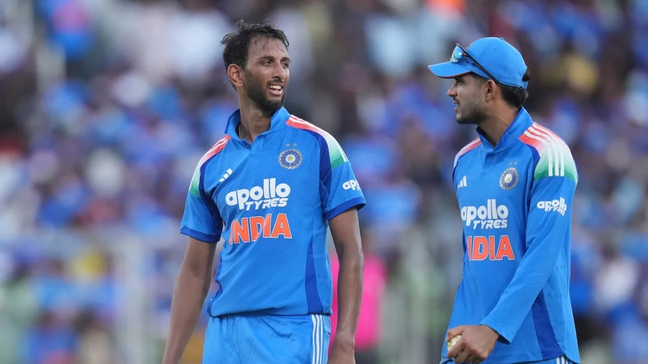 Anshul Kamboj replaces injured Prasidh Krishna for final India vs West Indies ODI
