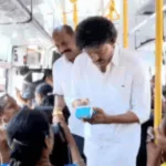 Watch: Tamil Nadu CM Vijay plays bus conductor, hands out tickets after expanding free travel scheme | India News | ACTPnews