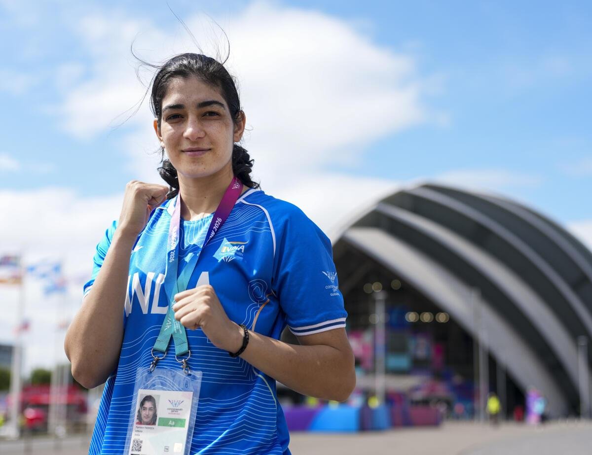 Parveen lost her 2026 Glasgow CWG quarterfinal to England’s Sacha Hickey on a split decision and returned without a medal.