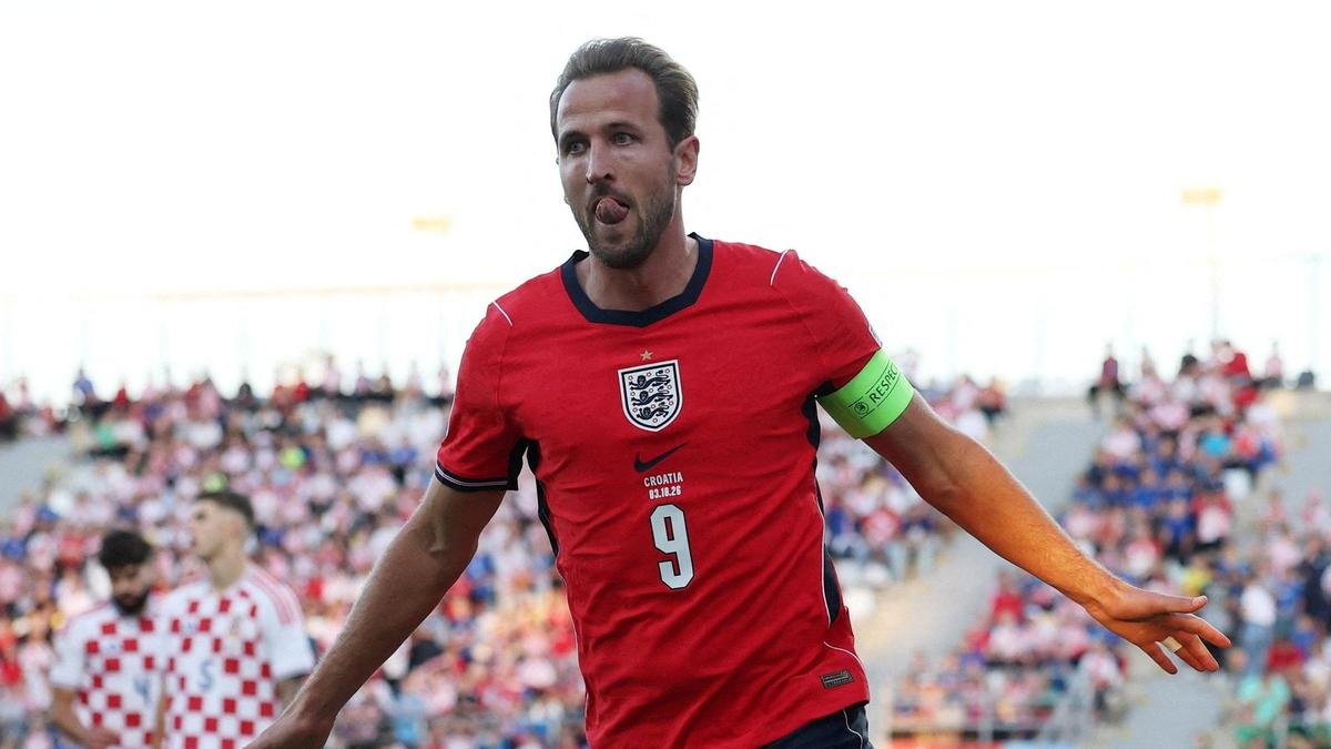 UEFA Nations League: Kane, Saka grab braces as England thrashes Croatia 7-0