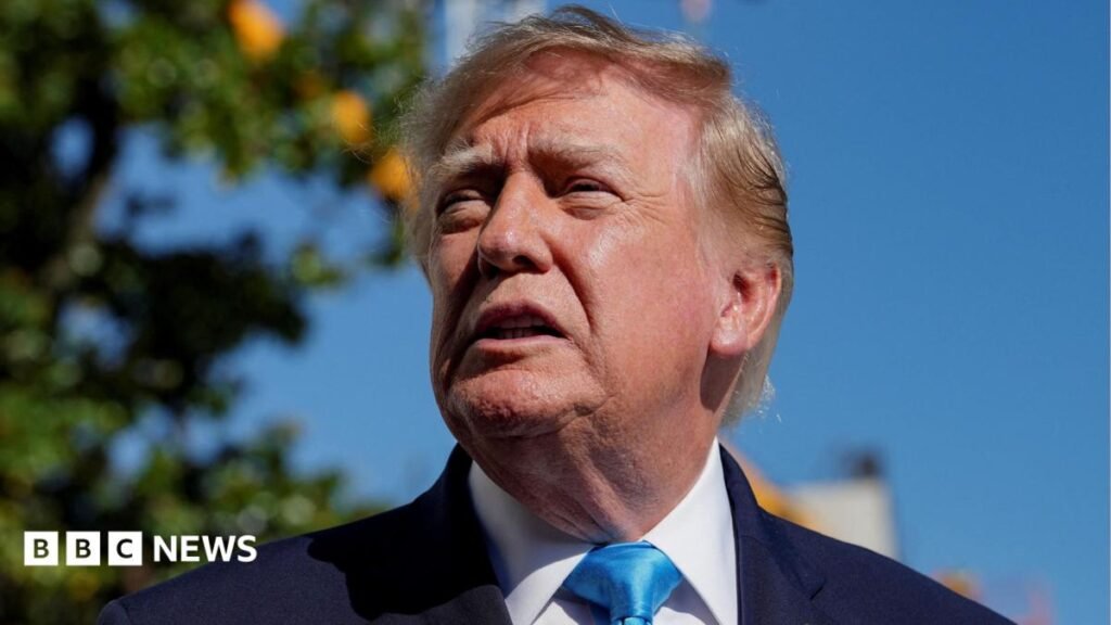 Donald Trump says a ‘threat’ led US to move bombers from RAF Fairford | ACTPnews