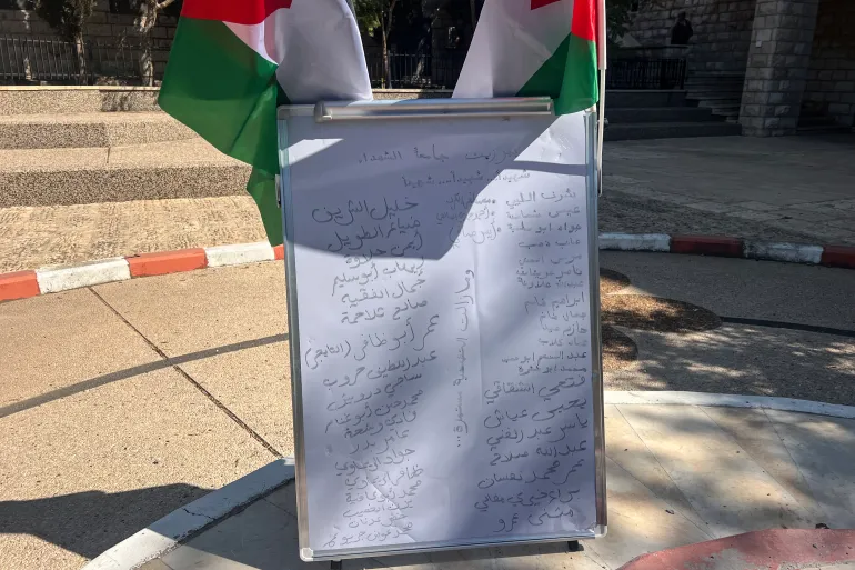 Birzeit University memorial destruction aims to crush Palestinian memory | Israel-Palestine conflict News | ACTPnews